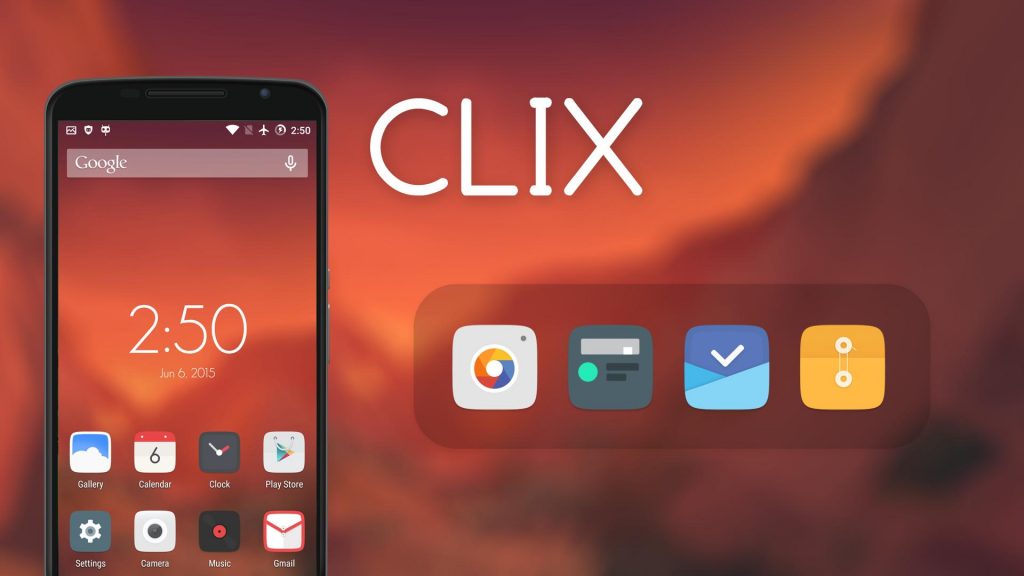4. Clix – Icon Pack - i migliori icon pack 